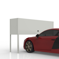 Box O Baulera L para Garage Prontometal. Altura Regulable con Cerradura