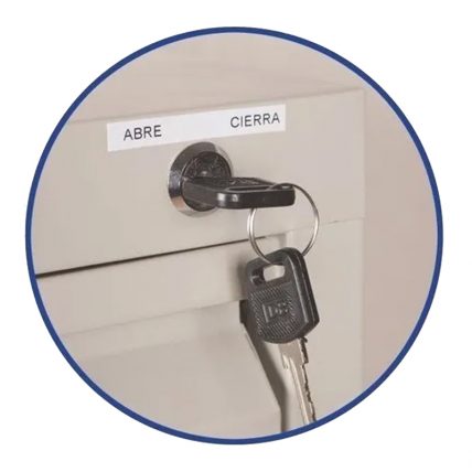 Fichero Archivador Metálico Prontometal de 4 cajones - Prontometal