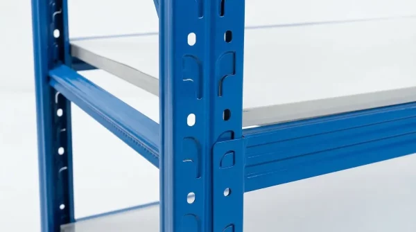 Estantería metálica de fácil encastre Acero Prontometal 2 x 2 x 0.40 Mts 1000Kgs - Imagen 5