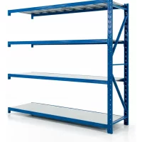 Prontorack liviano módulo siguiente de 4 niveles 2 X 2 X 0.60 MTS