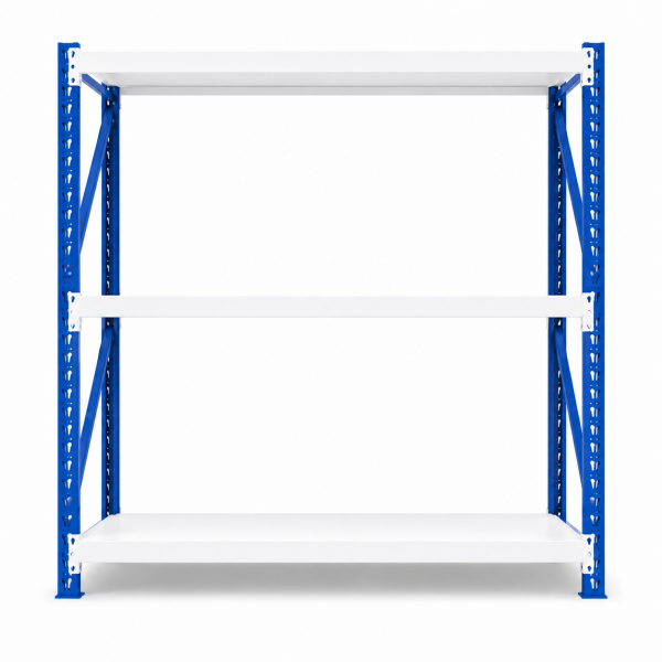 Estantería Metálica de Fácil Encastre Acero Prontometal 2 x 2 x 0.60 Mts 600Kgs - Imagen 2