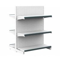 Góndola Siguiente Doble (6 estantes). Altura 135cm