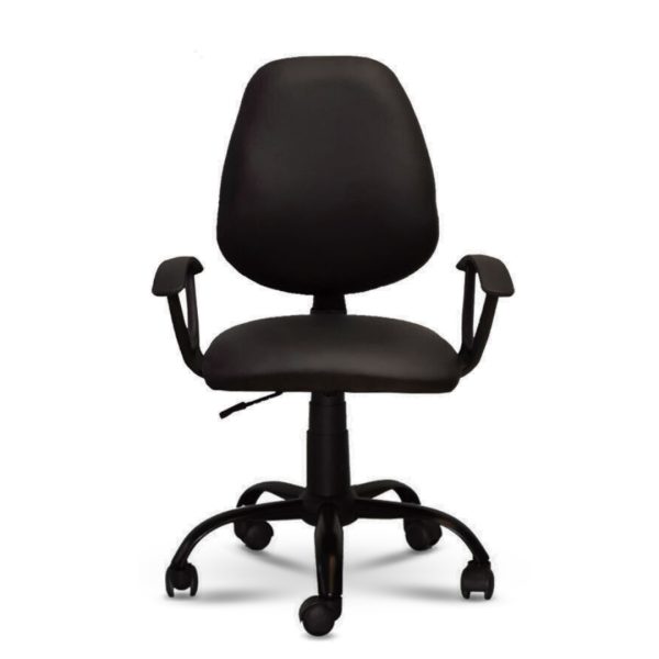 Silla de escritorio DI PARMA PLUS en Ecocuero - Imagen 2