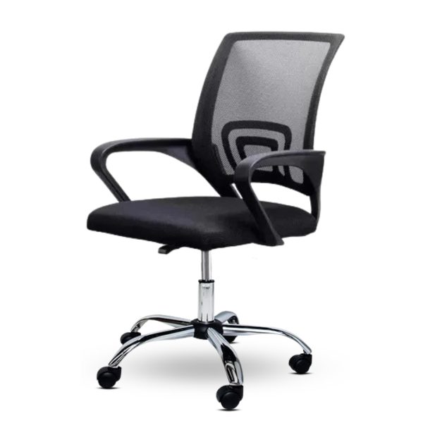 Silla de escritorio DI PARMA Mesh Negra