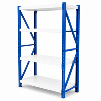 Prontokit modelo Prontorack Liviano Módulo inicial de 4 niveles 2 x 2 x 0.40 Mts 800Kgs