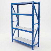 Prontokit modelo Prontorack Liviano Módulo inicial de 4 niveles 2 x 2 x 0.40 Mts 800Kgs