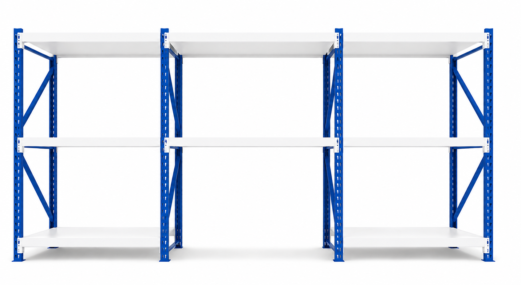 Prontokit modelo Prontorack liviano Módulo siguiente de 3 niveles 2 x 1 x 0.60 Mts 600 Kgs - Imagen 3