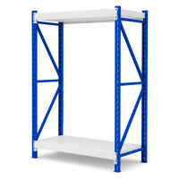 Prontokit modelo Prontorack Liviano Módulo inicial de 2 niveles 2 x 1 x 0.60 Mts 400Kgs