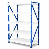 Prontokit modelo Prontorack Liviano Módulo inicial de 5 niveles 2 x 1 x 0.60 Mts 1000Kgs