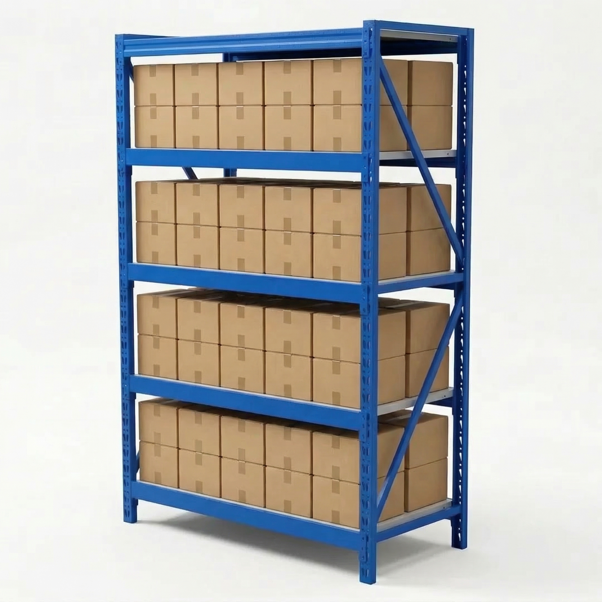 Prontokit modelo Prontorack Liviano Módulo inicial de 5 niveles 2 x 1 x 0.60 Mts 1000Kgs - Imagen 2