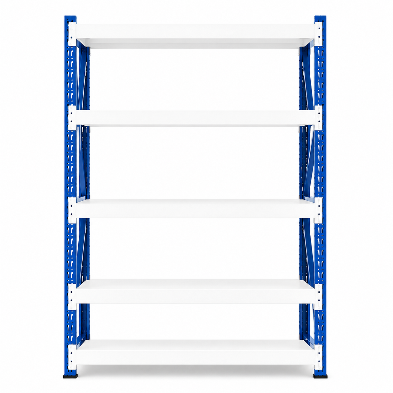 Estantería metálica de fácil encastre Acero Prontometal 2 x 1 x 0.60 Mts 1000Kgs - Imagen 2