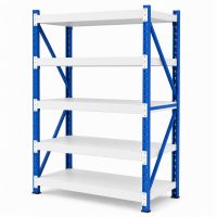 Prontokit modelo Prontorack liviano Módulo Inicial de 5 niveles 2 x 2 x 0.40 Mts 1000 Kgs