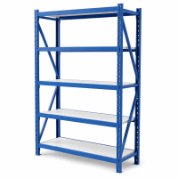Prontokit modelo Prontorack liviano Módulo Inicial de 5 niveles 2 x 2 x 0.40 Mts 1000 Kgs