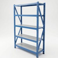 Prontokit modelo Prontorack liviano Módulo Inicial de 5 niveles 2 x 1 x 0.40 Mts 1000 Kgs