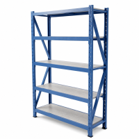 Prontokit modelo Prontorack liviano Módulo Inicial de 5 niveles 2 x 1 x 0.40 Mts 1000 Kgs