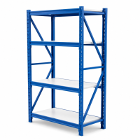 Prontokit modelo Prontorack liviano Módulo inicial de 4 niveles 2 x 1 x 0.60 Mts 800 Kgs