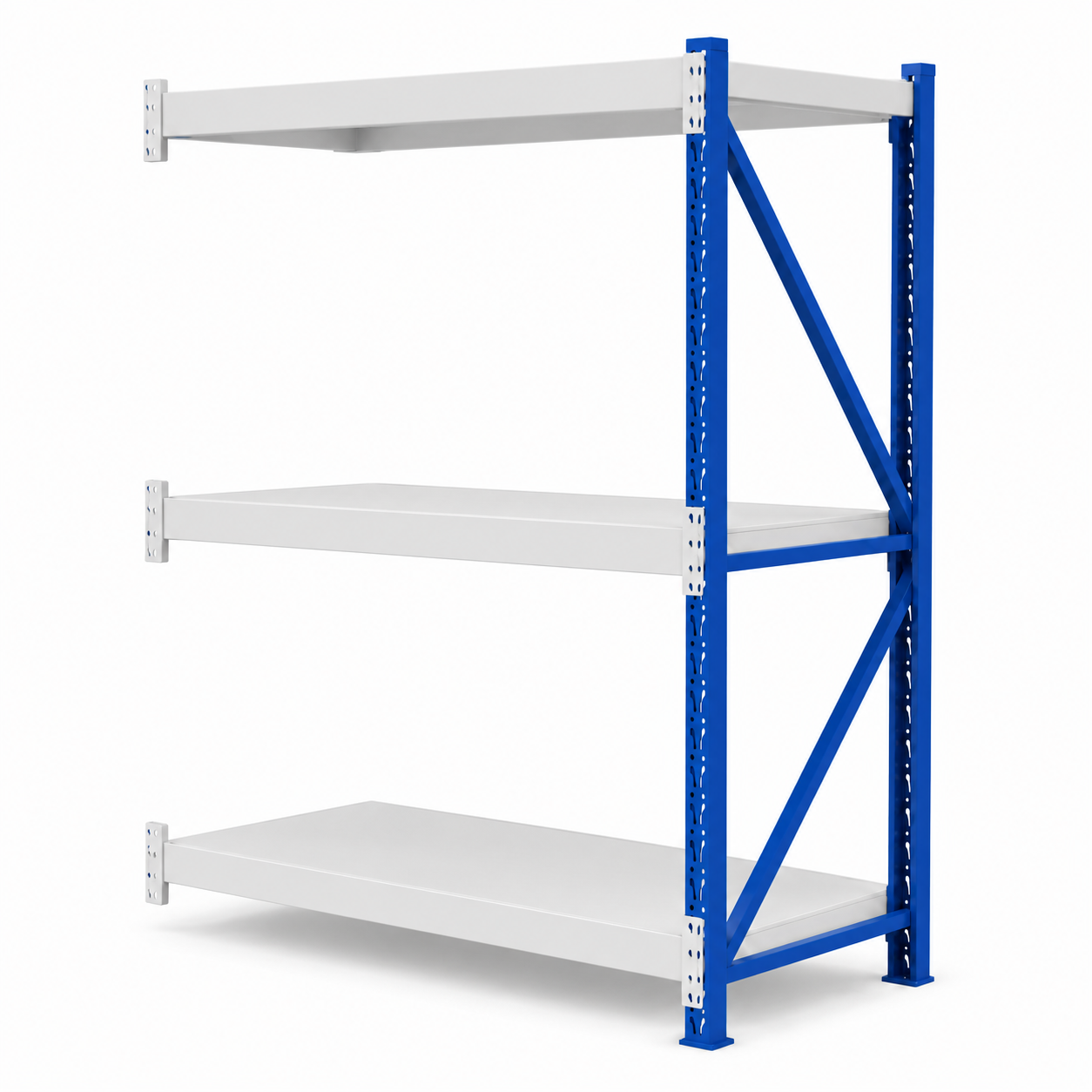 Estantería Metálica de Fácil Encastre Acero Prontometal Módulo Siguiente 2 x 1 x 0.60 Mts 600 Kgs
