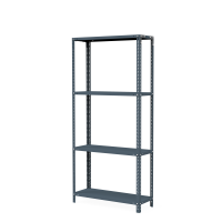 Estantería Metálica Clásica Prontometal de 2 m Con 4 Estantes Reforzados De 84 x 30 cm