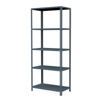Estantería Metálica Clásica Prontometal de 2.4 m Con 5 Estantes Reforzados De 84 x 45 cm