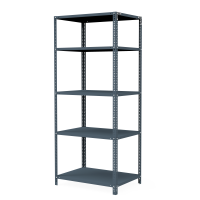 Estantería Metálica Clásica Prontometal de 2.4 m Con 5 Estantes Reforzados De 84 x 60 cm