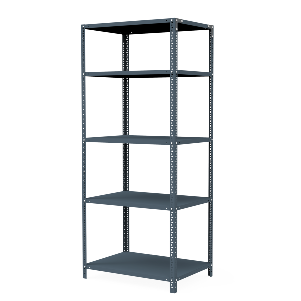 Estantería Metálica Clásica Prontometal de 2.4 m Con 5 Estantes Reforzados De 84 x 60 cm