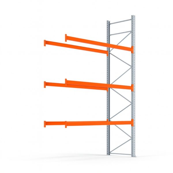Rack Selectivo Porta Pallet 4,8 M Alt. X 2,3 - Base + 3 - Módulo Siguiente