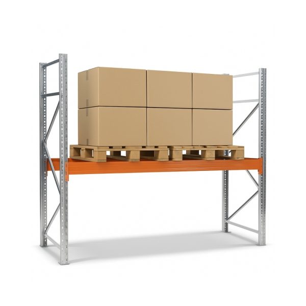 Rack Selectivo Porta Pallet 3,0 M Alt. X 2,3 - Base + 2 - Módulo Siguiente - Imagen 3