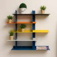 ESTANTERÍA AXIS HOME MULTICOLOR