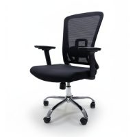 SILLA DE ESCRITORIO OFICINA BID NEGRA