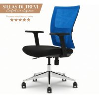 Silla de escritorio DI TREVI MESH Azul oscuro