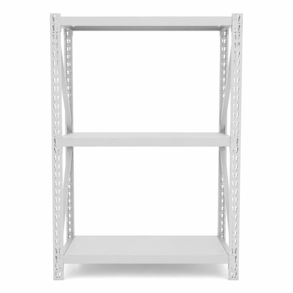 Estantería Metálica de Fácil Encastre Acero Prontometal Blanco 2 x 1 x 0.60 Mts 600Kgs - Imagen 3
