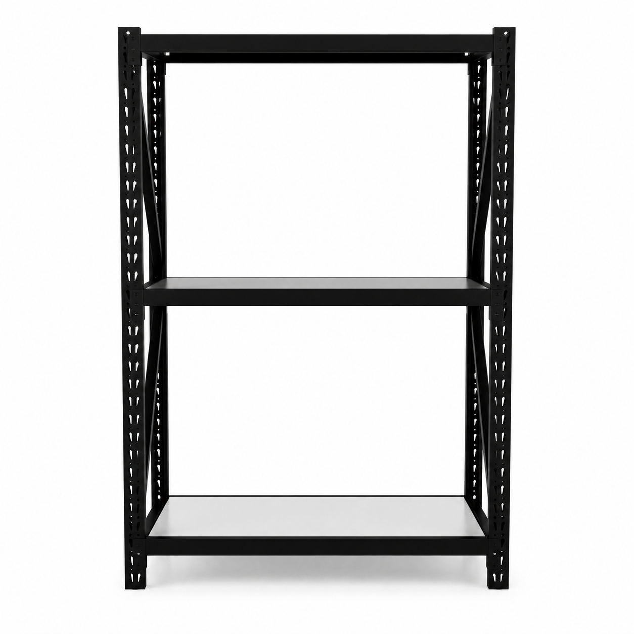Prontokit modelo Prontorack Liviano Módulo inicial Negro de 3 niveles 2 x 1 x 0.60 Mts 600Kgs - Imagen 2