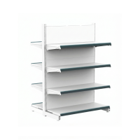 Góndola Inicial Doble 95cm Base x 135cm Altura 6 estantes