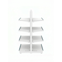 Góndola Inicial Doble 95cm Base x 135cm Altura 6 estantes