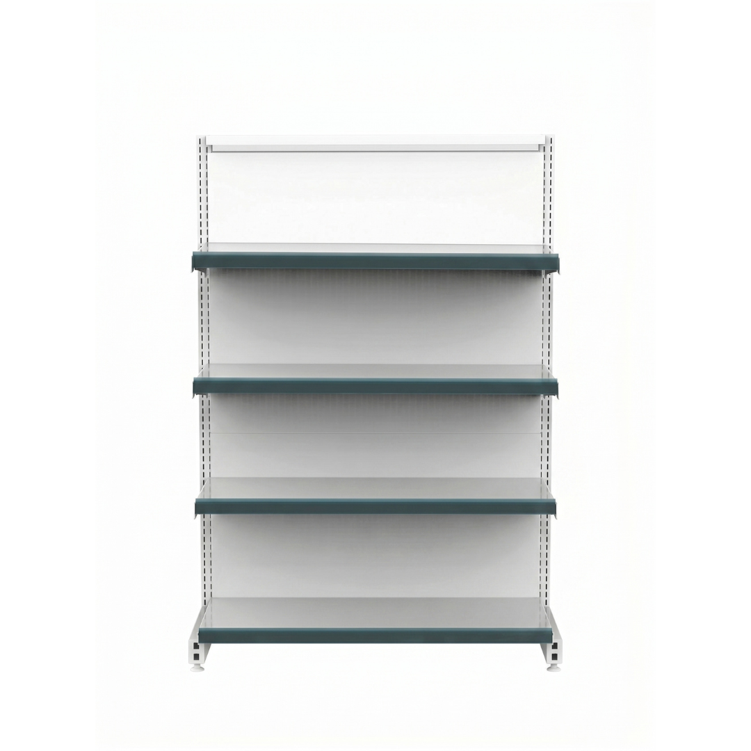 Góndola Siguiente Simple 95cm Base x 135cm Altura 3 estantes - Imagen 2