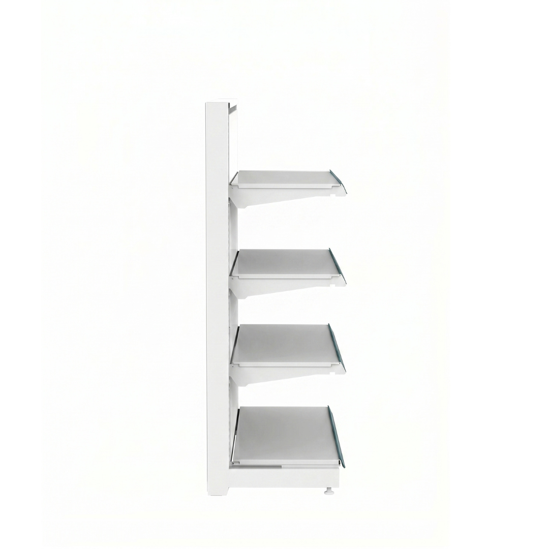 Góndola Siguiente Simple 95cm Base x 135cm Altura 3 estantes - Imagen 3